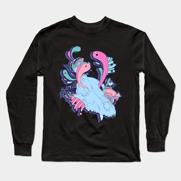 Woof Long Sleeve T-Shirt by ElectricUnicorn